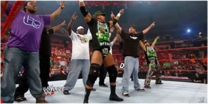 Ben Roethlisburger in WWE ring on RAW with DX