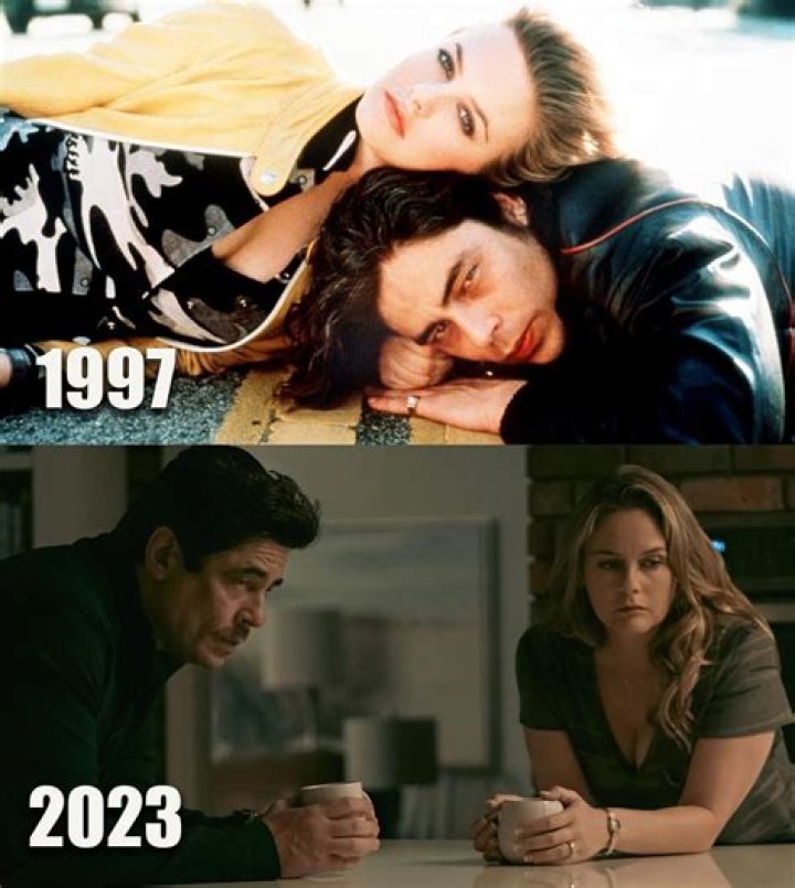 Benicio Del Toro and Alicia Silverstone in Reptile