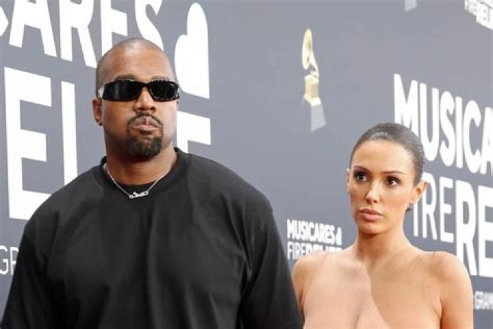 Bianca Censori arrived with Kanye West's daughter North at his birthday party. Bianca Censori arrived with Kanye West's daughter North at his birthday party.