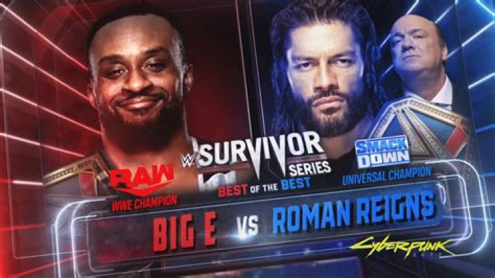 Big E vs. Roman Reigns at Survivor Series Cropped