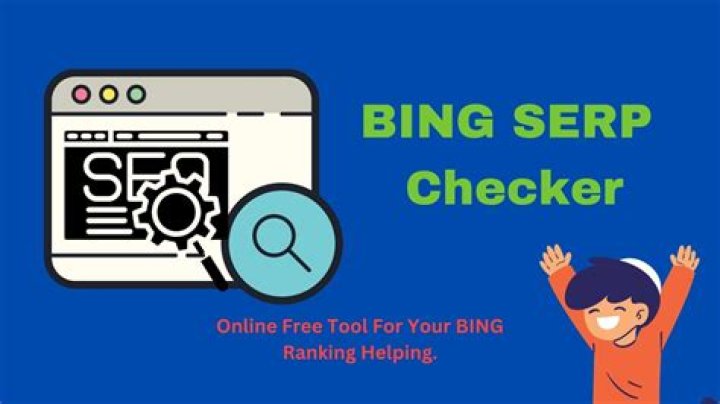BING SERP CHECKER Easily Use BING SERP By Using this tool