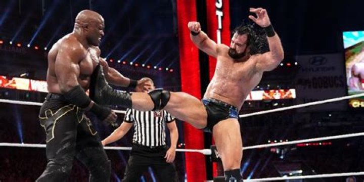 Bobby Lashley v Drew McIntyre Hell in a Cell 2021 Cropped