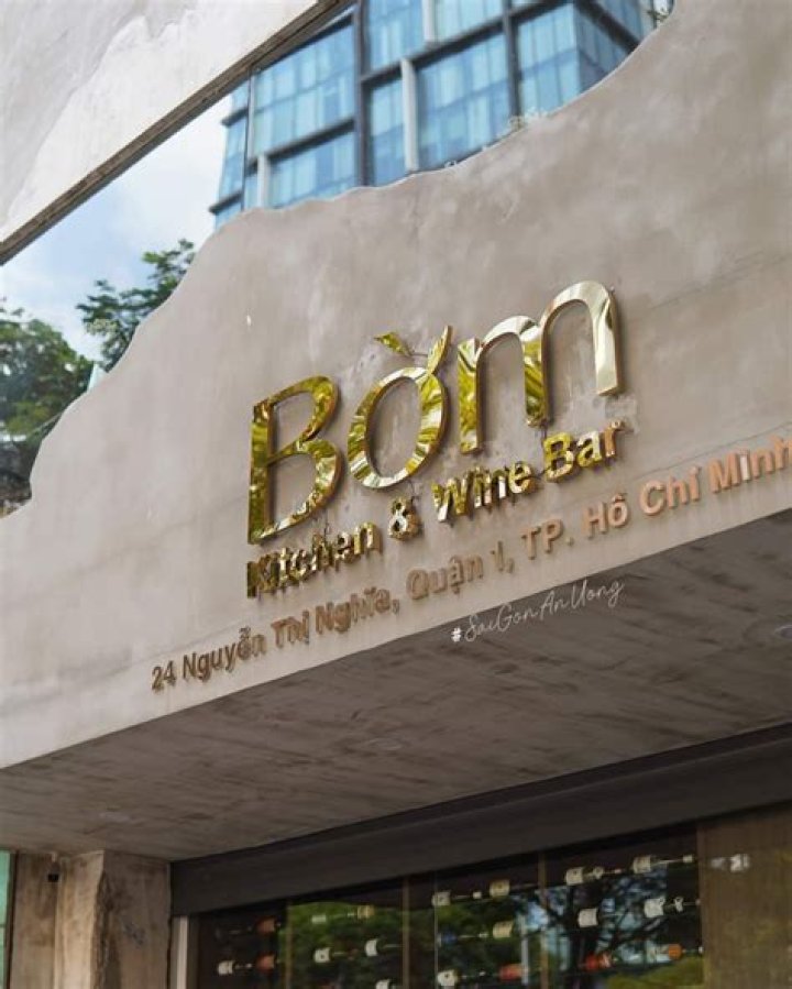 Bom Kitchen & Winebar Unveils New Flagship Restaurant In Saigon