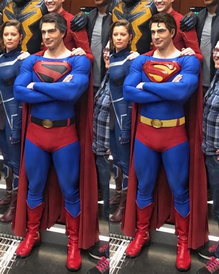 Brandon Routh as Cahir in The Witcher but with Arrowverse actors