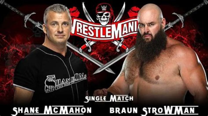 Braun Strowman Shane McMahon WrestleMania 37