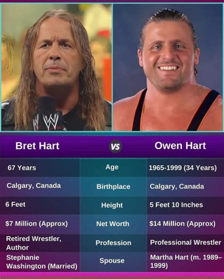 Bret And Owen Hart 