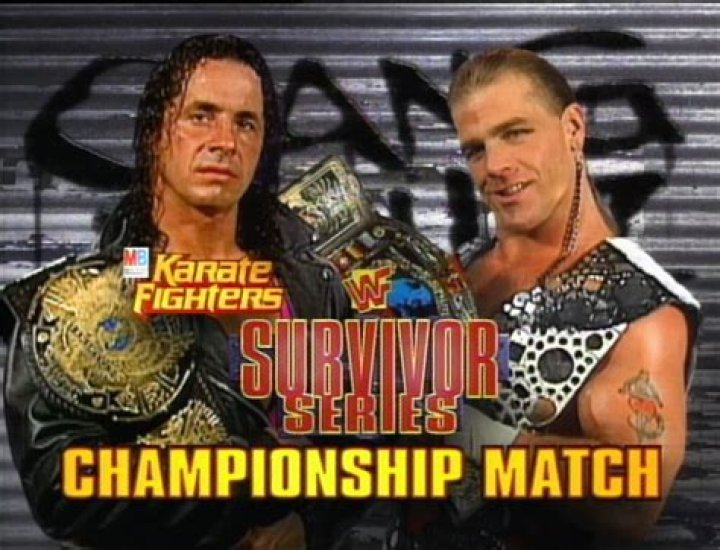 Bret Hart Shawn Michaels Survivor Series 1988 