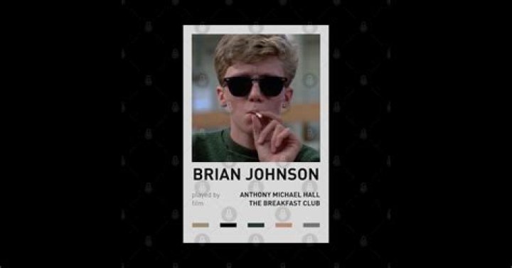 Brian Johnson In The Breakfast Club Smoking