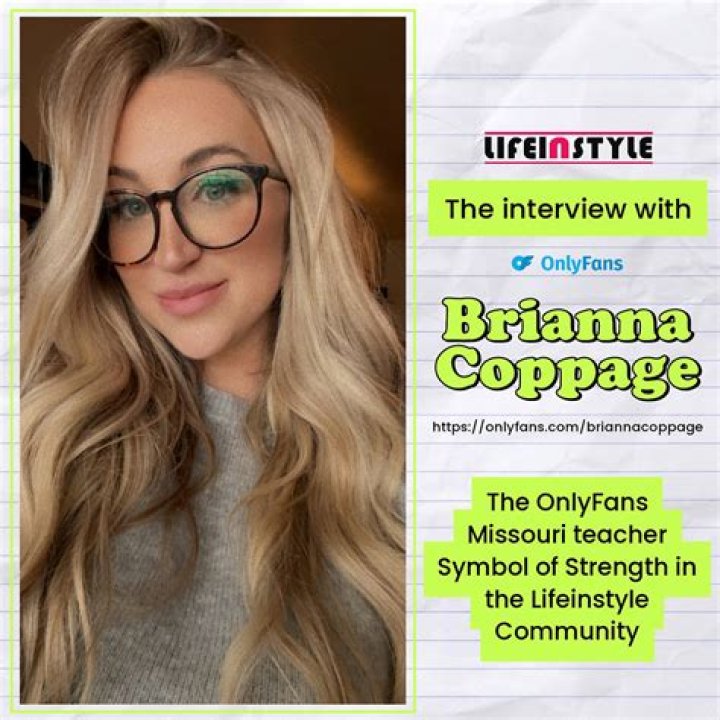 Brianna Coppage started an OnlyFans account to help pay off her student loan.