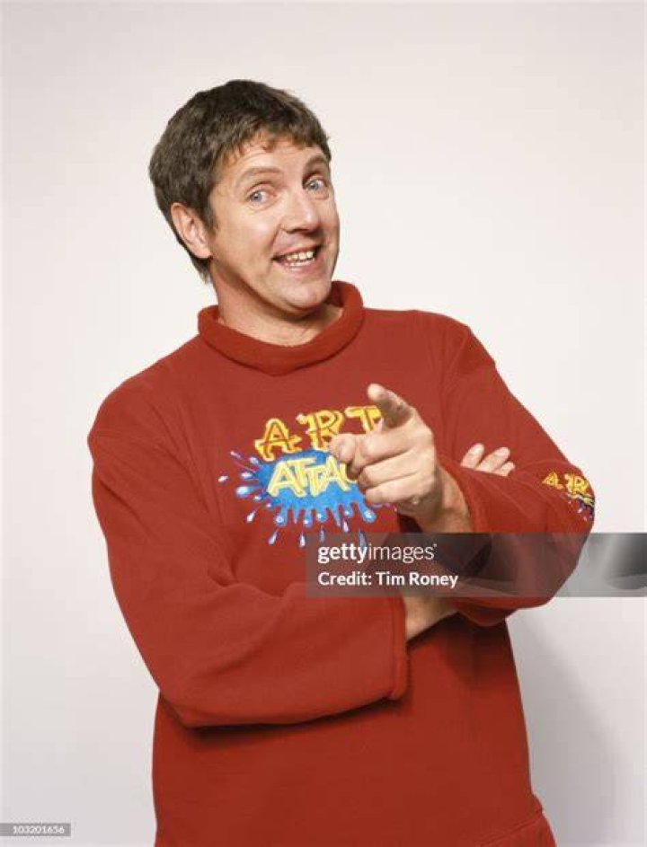 British television presenter Neil Buchanan of the series Art Attack. Photo / Getty Images