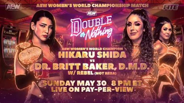 Britt Baker AEW Double or Nothing 2019