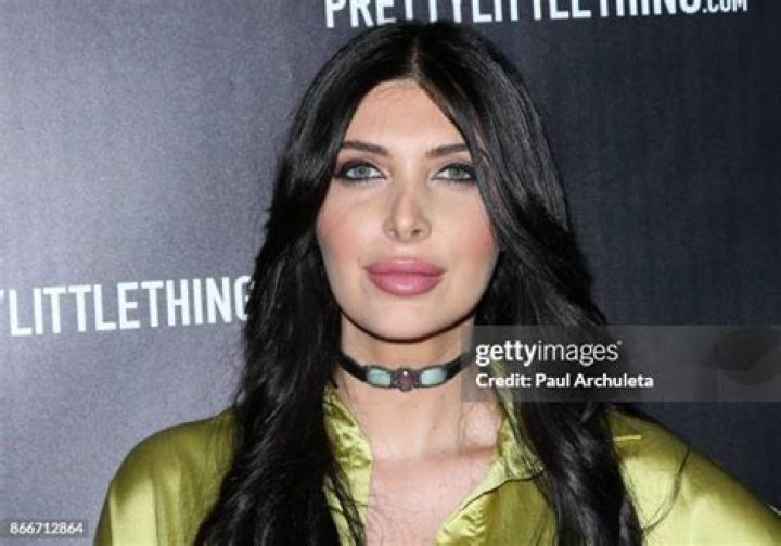 Brittny Gastineau attends the PrettyLittleThing by Kourtney Kardashian launch party on 25th October 2017 in Los Angeles, California.