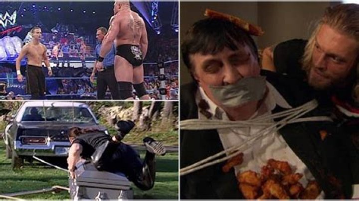 Brock Lesnar Destroying Zach Gowen & 9 Other Disturbing SmackDown Moments You Forgot About