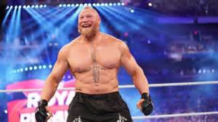 Brock Lesnar Royal Rumble 2022 Cropped