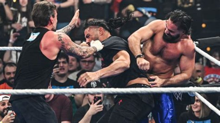 Brock Lesnar v Seth Rollins SummerSlam 2019 Cropped