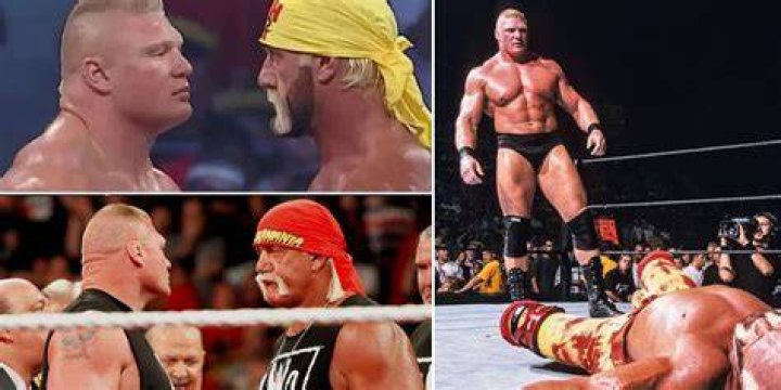 Brock Lesnar Vs Hulk Hogan 