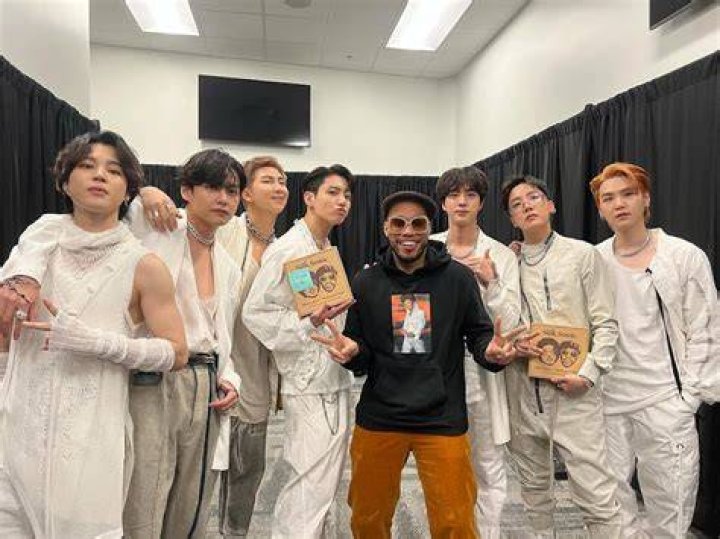 BTS And Anderson .Paak Finally Met And His Wife's And Son's Reactions