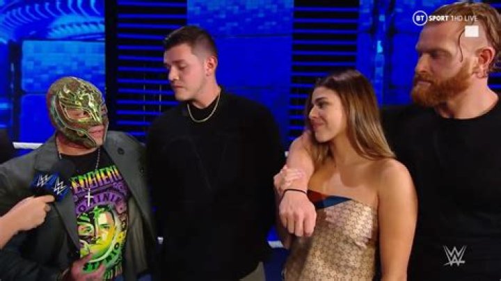 Buddy Murphy and Aaliyah Mysterio