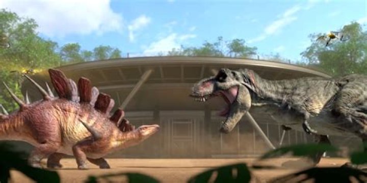 Camp Cretaceous Dinosaur Fight