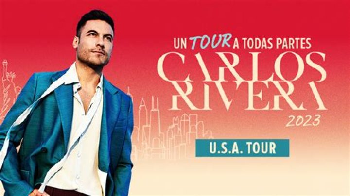 Carlos Rivera Un Tour A Todas Partes Celebrity Theatre
