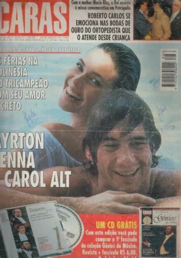 Carol alt ayrton senna Dago fotogallery