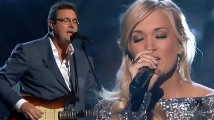 Carrie Underwood at Barker Hangar