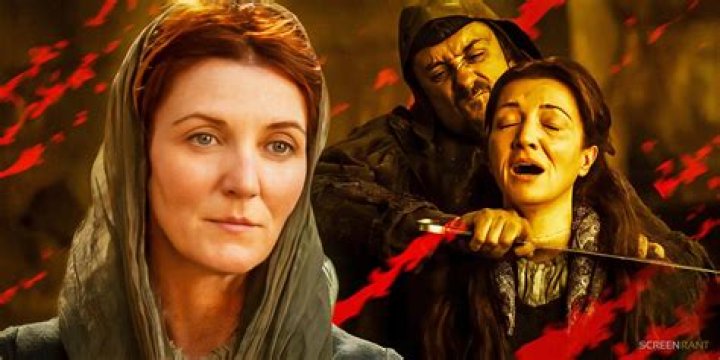 Catelyn Stark died at the Red Wedding.