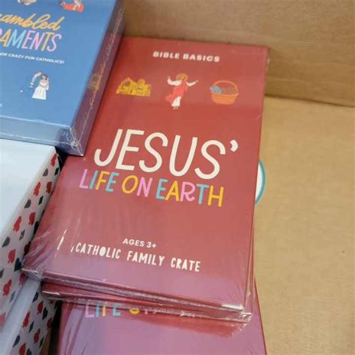 Catholic Family Crate Bible Basics Jesus's Life on Earth (New Testa