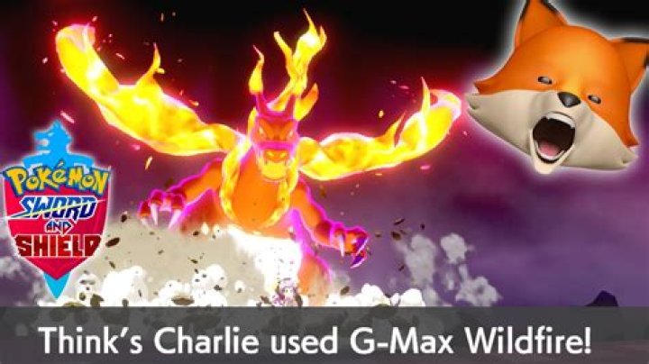 Charizard Gigantimax Sword and Shield Pokemon