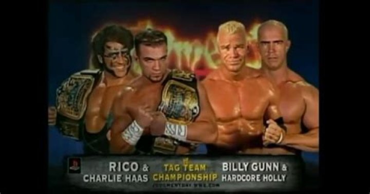 Charlie Haas and Rico Tag Team Champions