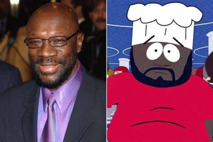 Chef was voiced by Isaac Hayes in South Park.