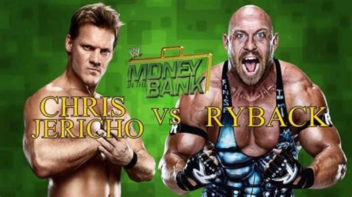 Chris Jericho, Ryback, Money in the Bank, 2013, Cropped