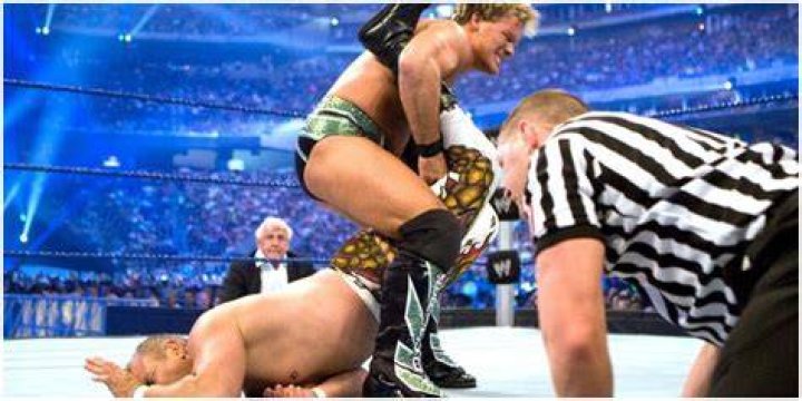 Chris Jericho Vs. Jimmy Snuka, Ricky Steamboat & Roddy Piper
