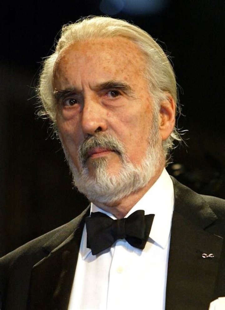 Christopher Lee as Sir John Talbot in Tim Burton&rsquo;s The Wolfman (1993)