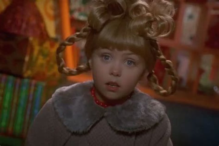 Cindy Lou in Whoville in The Grinch