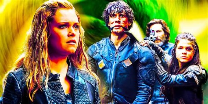 Clarke, Bellamy, Kane, and Octavia from The 100