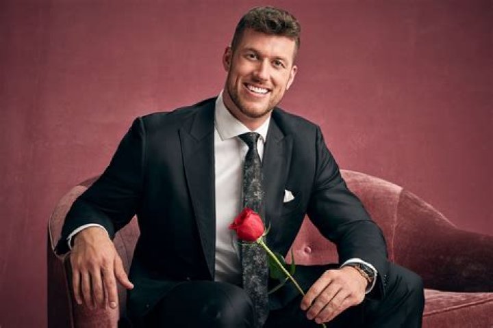 Clayton Echard on The Bachelor by water 
