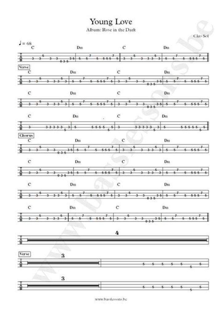 Cleo Sol Young Love Chords Chordify