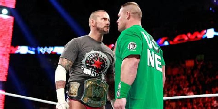 CM Punk vs John Cena Money in the Bank