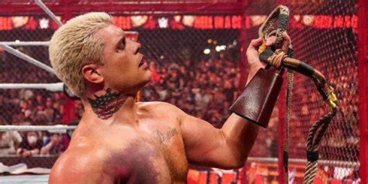 Cody Rhodes Bull Rope Hell In A Cell