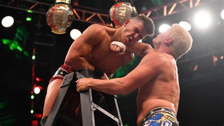 Cody Rhodes vs Sammy Guevara AEW Ladder Match