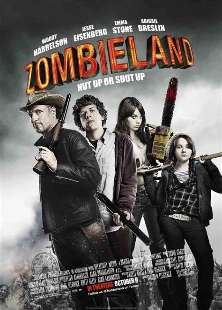 combined posters of Zombieland, The Nice Guys and Bridesmaids