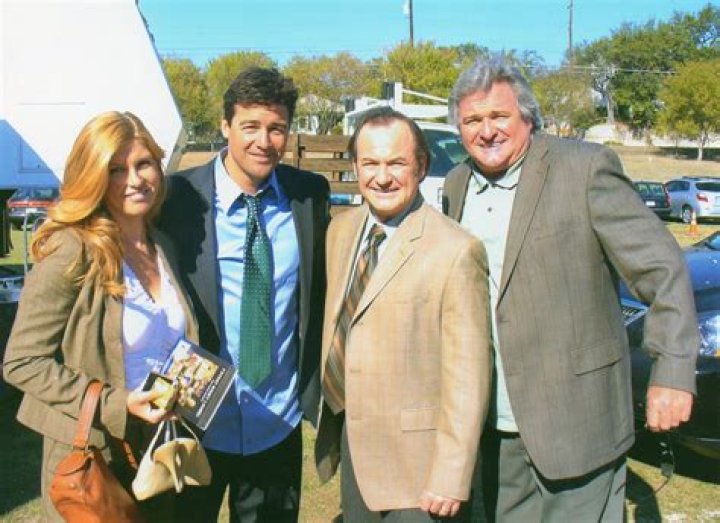 Connie Britton, Kyle Chandler, and Michael B. Jordan in Friday Night Lights
