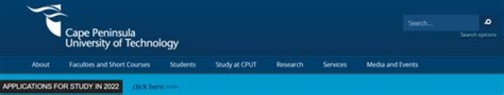 CPUT online application 2022