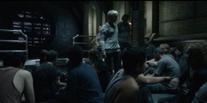 Culling volunteers sit on an isolated area of the Ark in The 100
