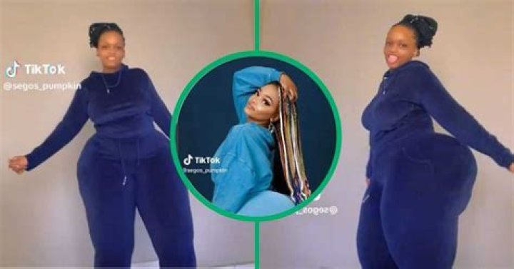 Curvy woman shows off dance moves in TikTok video Curvy woman shows off dance moves in TikTok video