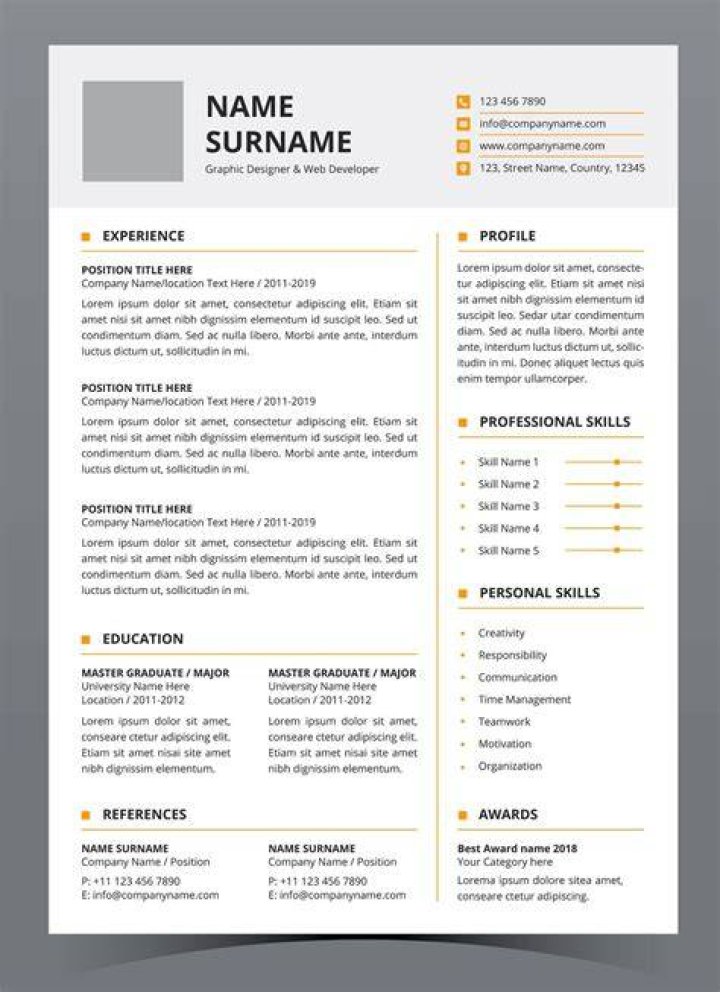 الفرق بين cv و Resume