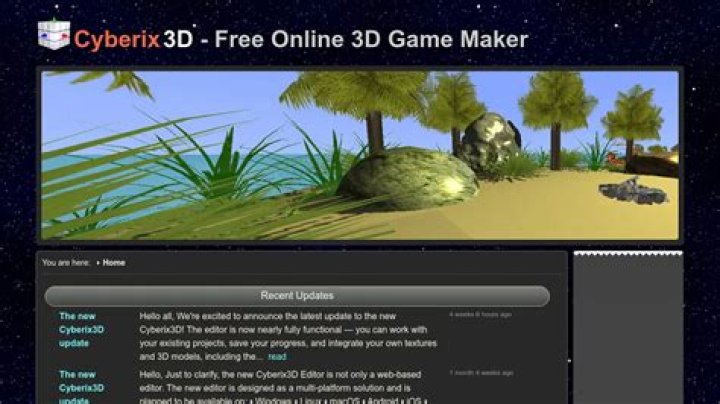 Cyberix3D Free Online 3D Game Maker Cyberix3D Topic Newgrounds