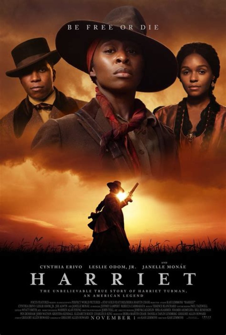 Cynthia Erivo in Harriet poster