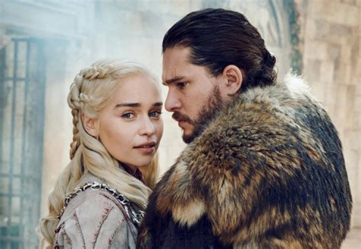 Daenerys with Jon Snow on Dragonstone in Game of Thrones Season 7